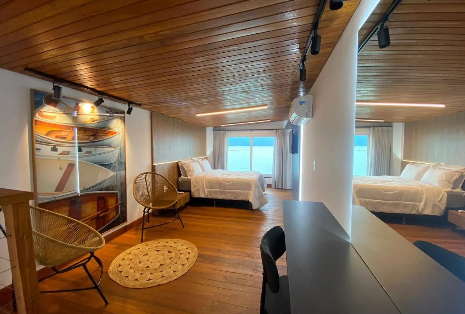 Hébergement de vacances Casa A Beira-Mar, Com Spa E Vista Deslumbrante No Ribeirao Da Ilha Em Florianópolis Brésil